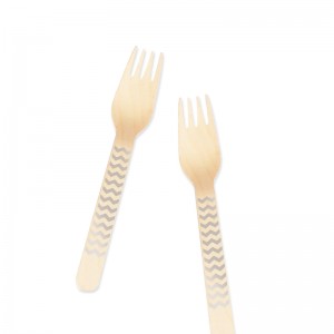 Fork - Chevron Silver